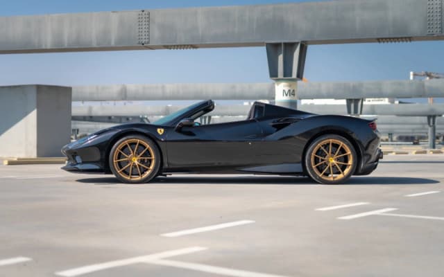 Ferrari F8 Tributo Spyder Rental Dubai