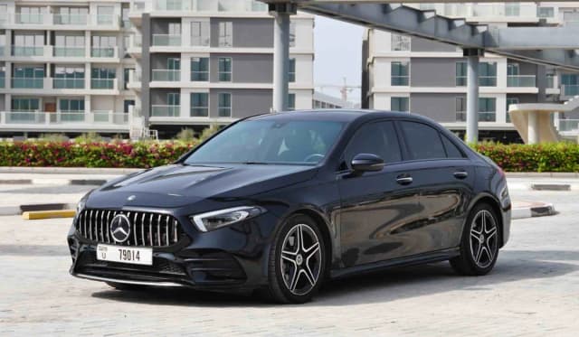 Rental Mercedes A220 in Dubai 