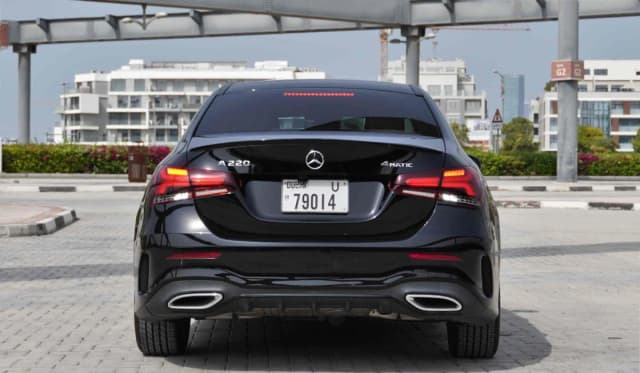 Rental Mercedes A220 in Dubai 