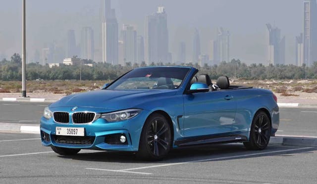 Rent BMW BMW 420 2022 in dubai