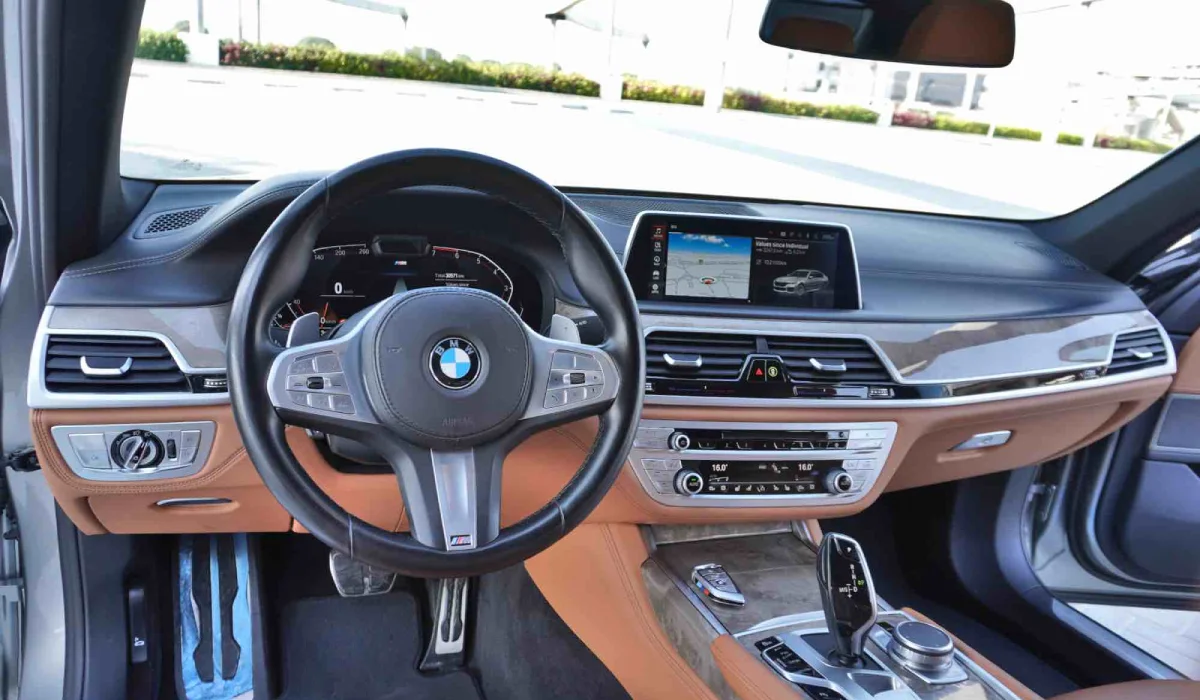 BMW 730Li Rental in Dubai image 373