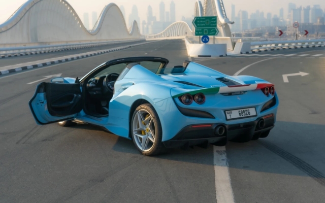Ferrari F8 Tributo Spyder Rental Dubai image 915