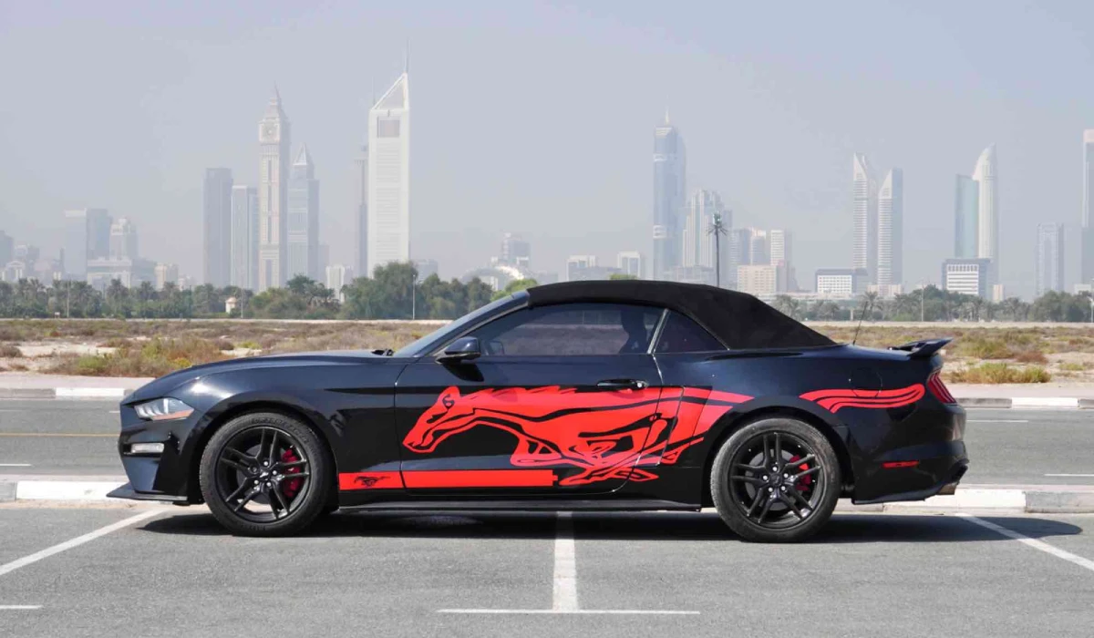 Ford Mustang Cabrio Rental in Dubai image 624