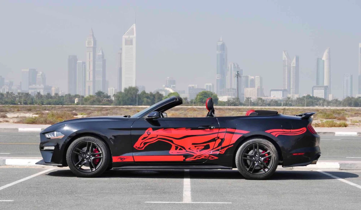 Ford Mustang Cabrio Rental in Dubai image 622