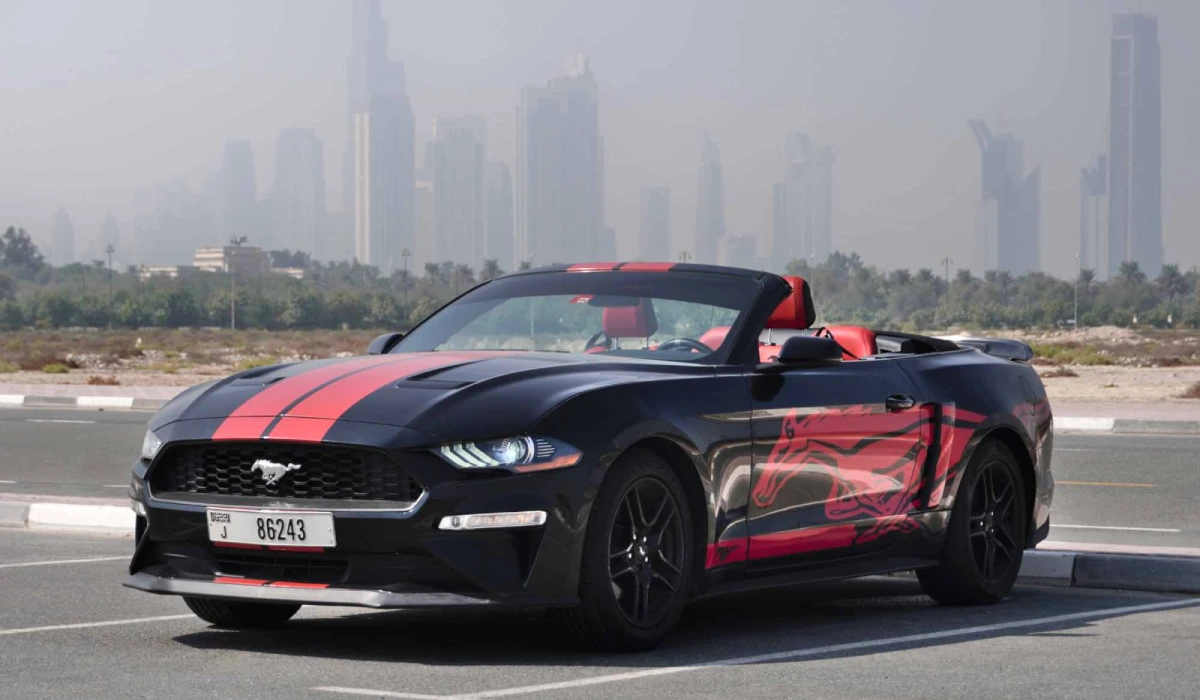 Ford Mustang Cabrio Rental in Dubai image 625