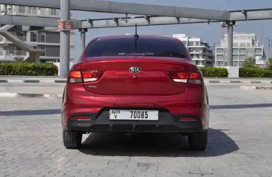 Rent Kia Rio 2020 in Dubai  image 486