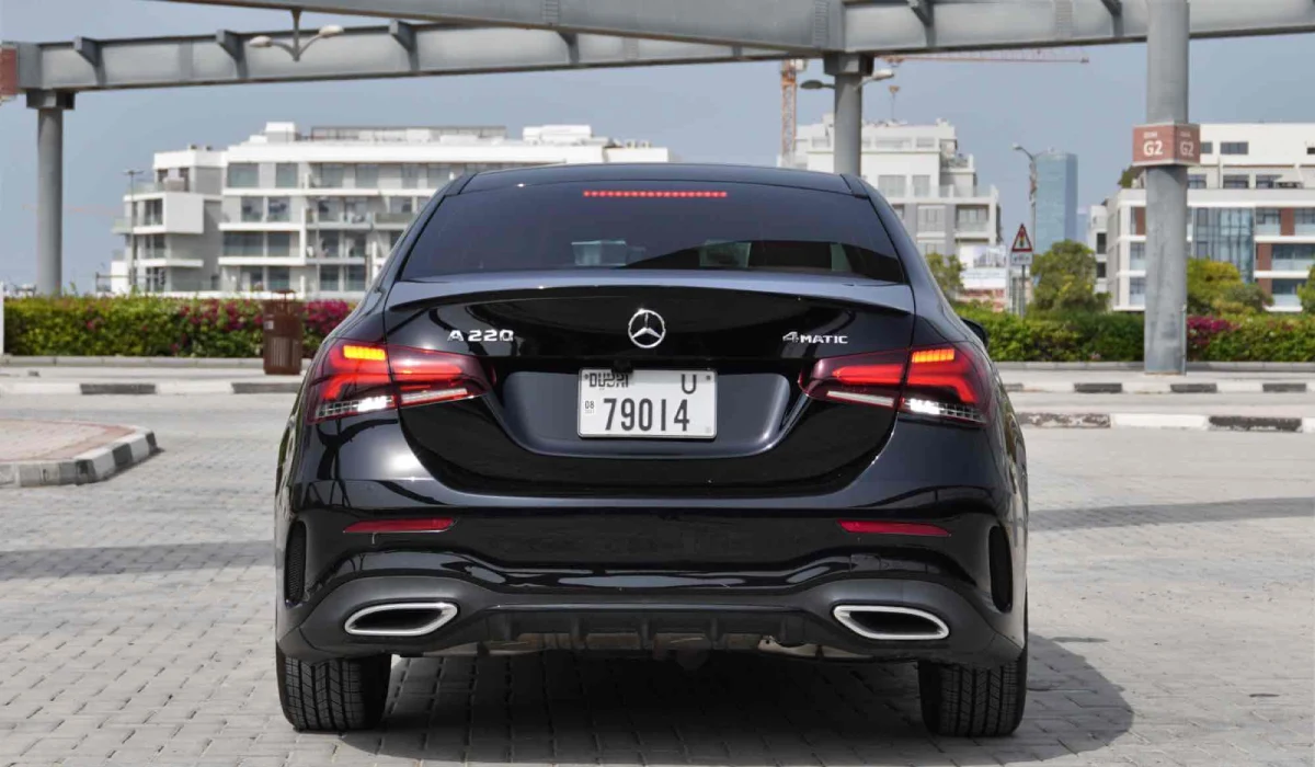Rental Mercedes A220 in Dubai  image 591