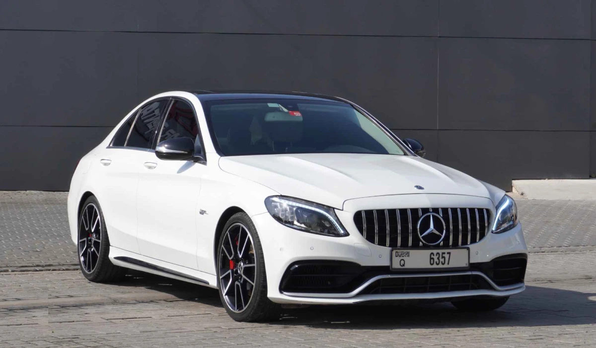 Mercedes Benz AMG C63 Rental in Dubai image 543