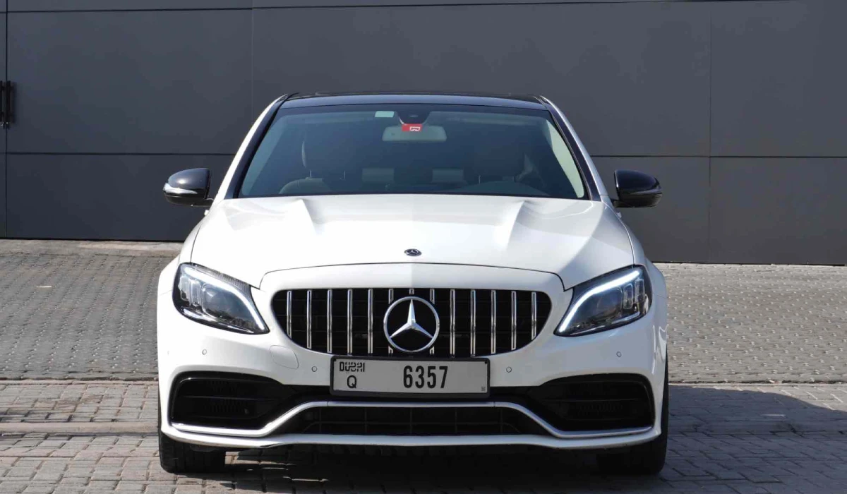 Mercedes Benz AMG C63 Rental in Dubai image 544