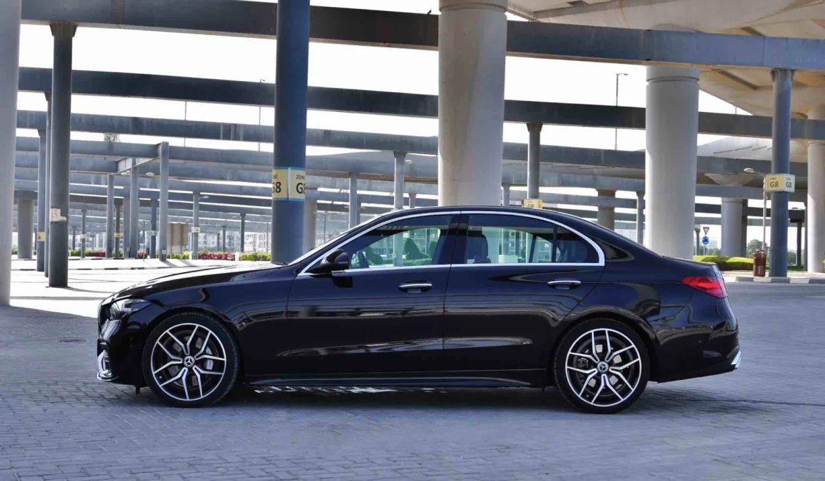 Rental Mercedes C200 in Dubai image 351
