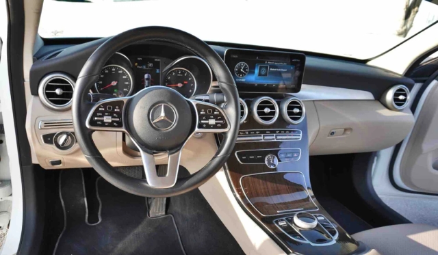 Rent Mercedes C300 2021 in Dubai  image 348
