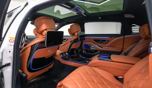 Rent Mercedes Maybach S680 2023 Dubai image 86