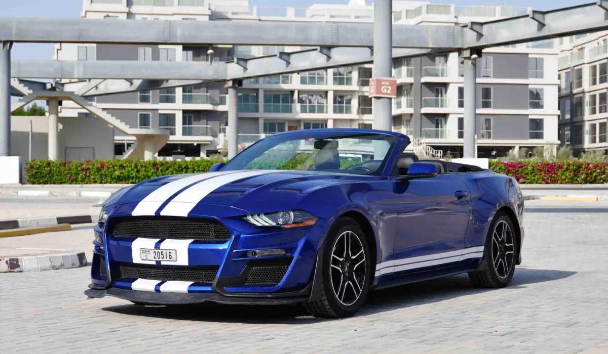 Shelby Mustang Cabrio Rental Dubai  image 686