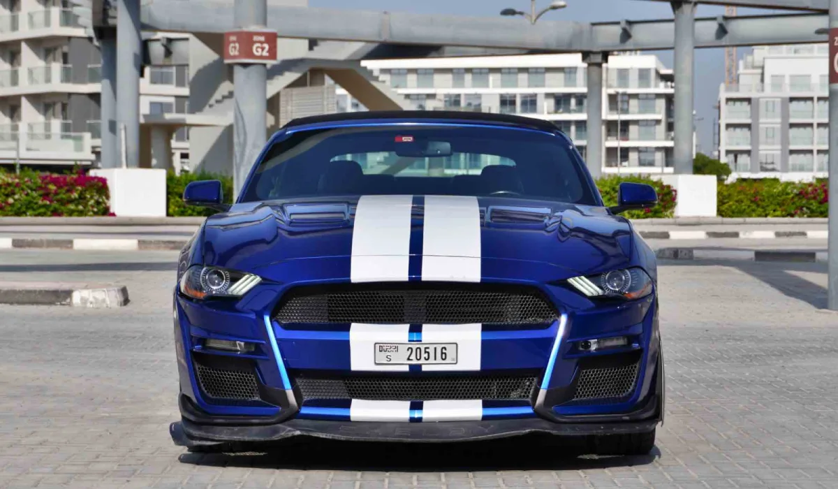Shelby Mustang Cabrio Rental Dubai  image 685