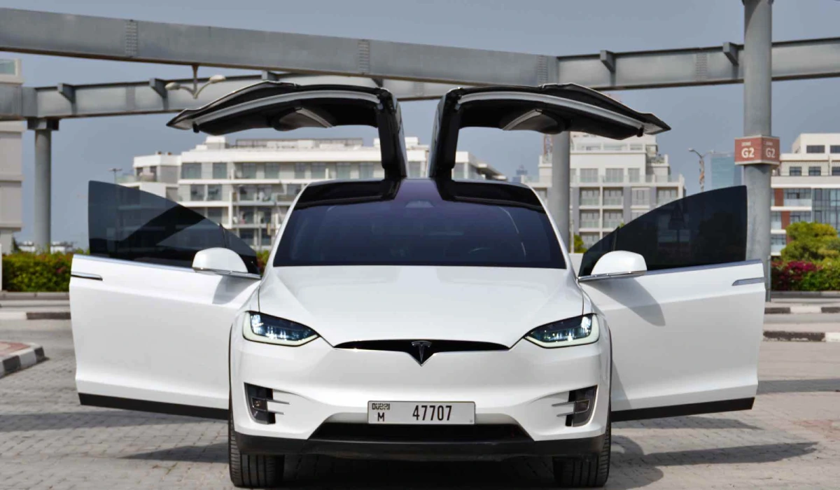 Tesla Model X Rental in Dubai image 699