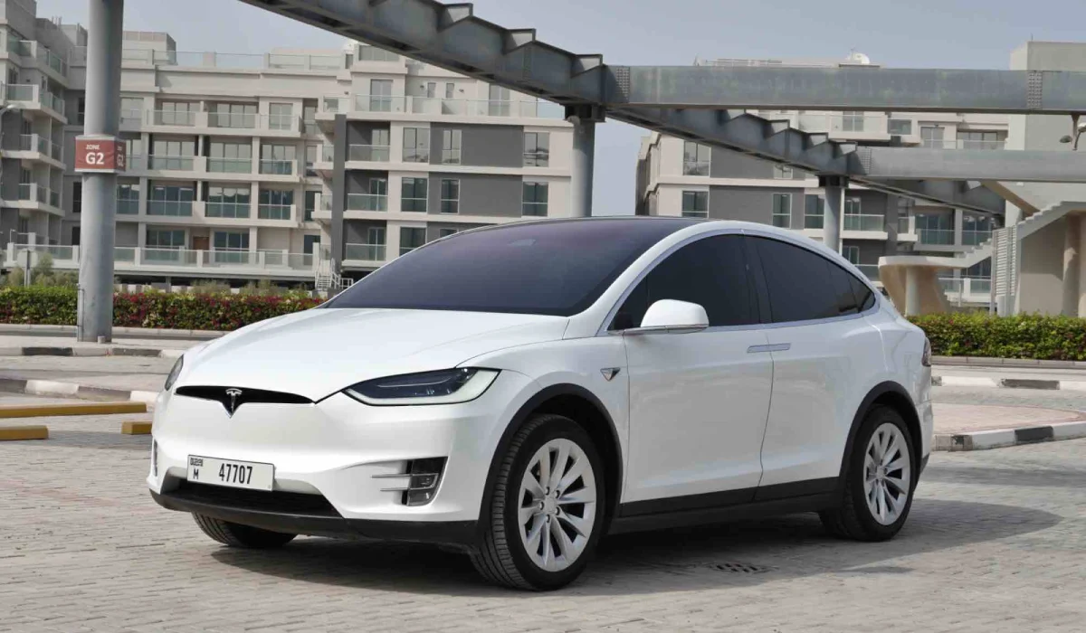Tesla Model X Rental in Dubai image 705