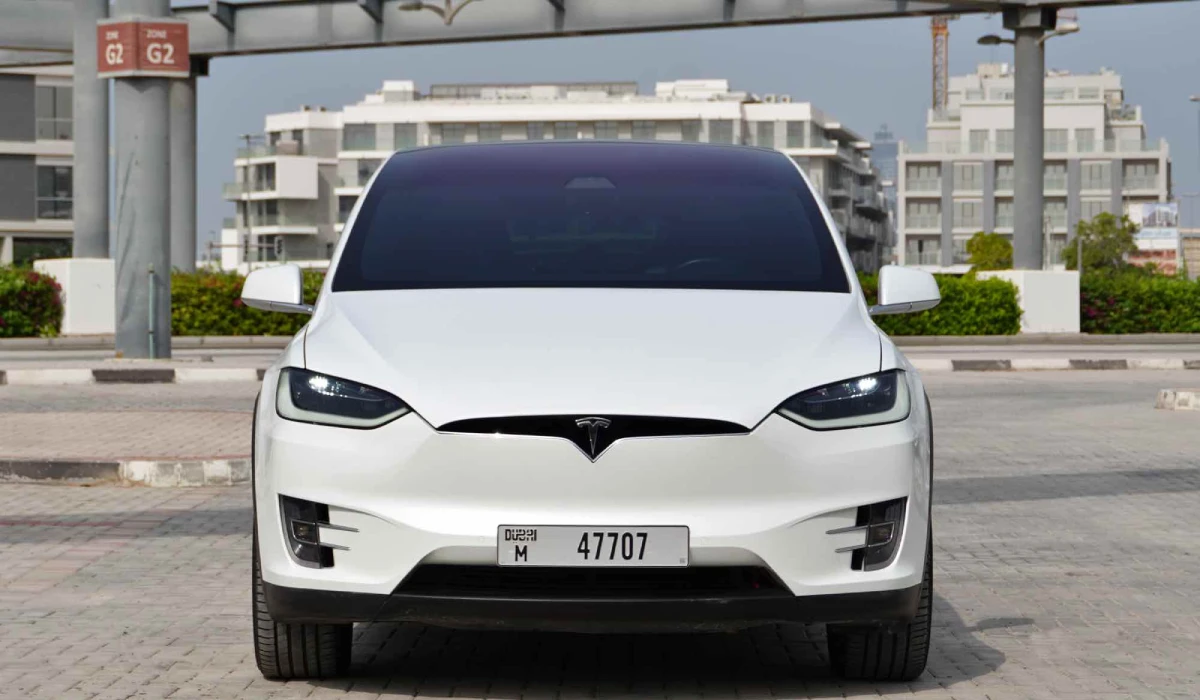 Tesla Model X Rental in Dubai image 706