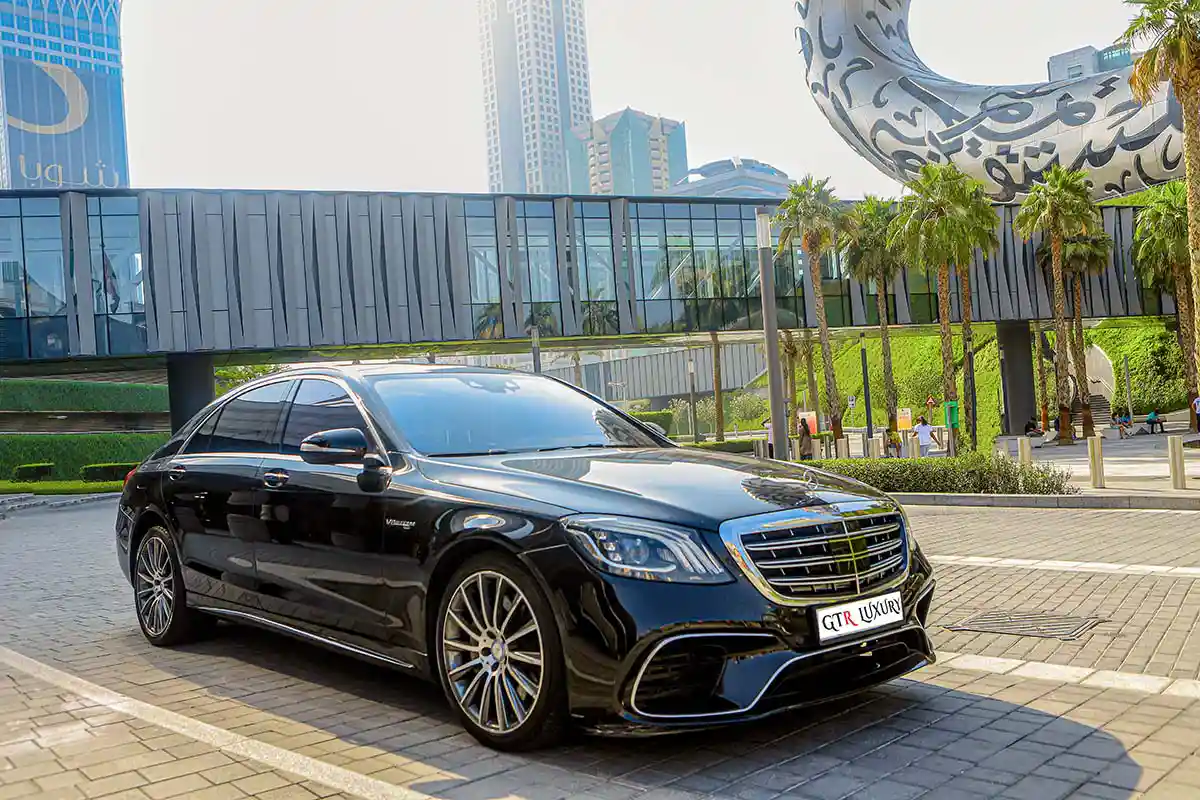 Rent Mercedes Benz S 63 with driver in dubai