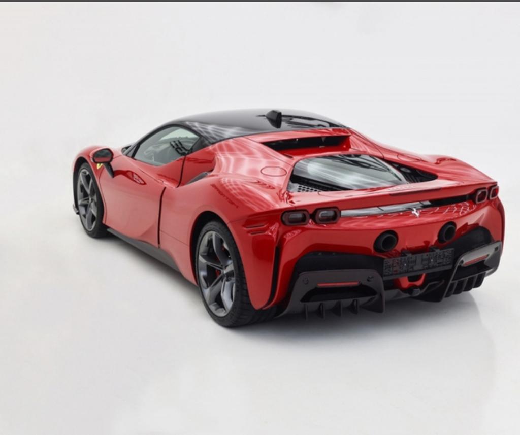 أحمر Ferrari SF90 2024 for rent in Dubai
